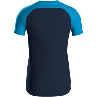 Jako Polo Iconic - marine/Jako blau/neongelb