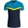 Jako Polo Iconic - marine/Jako blau/neongelb
