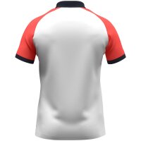 Jako Polo Dynamic Kinder - weiß/coral/marine