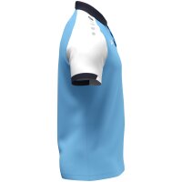 Jako Polo Dynamic Kinder - skyblue/weiß/marine