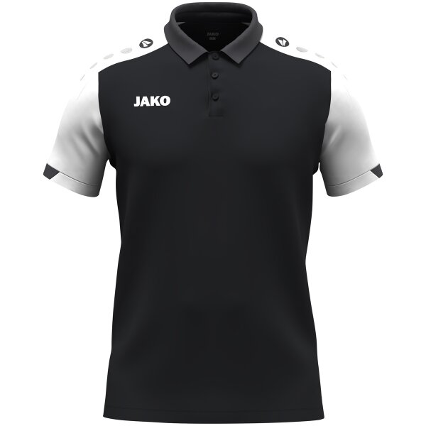 Jako Polo Dynamic Kinder - schwarz/weiß/anthrazit