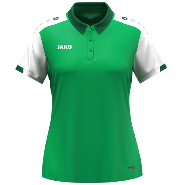 Jako Polo Dynamic - grün/weiß/dunkelgrün