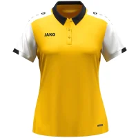 Jako Polo Dynamic - gelb/weiß/schwarz
