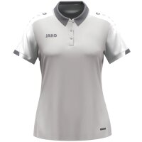 Jako Polo Dynamic - hellgrau/weiß/grau