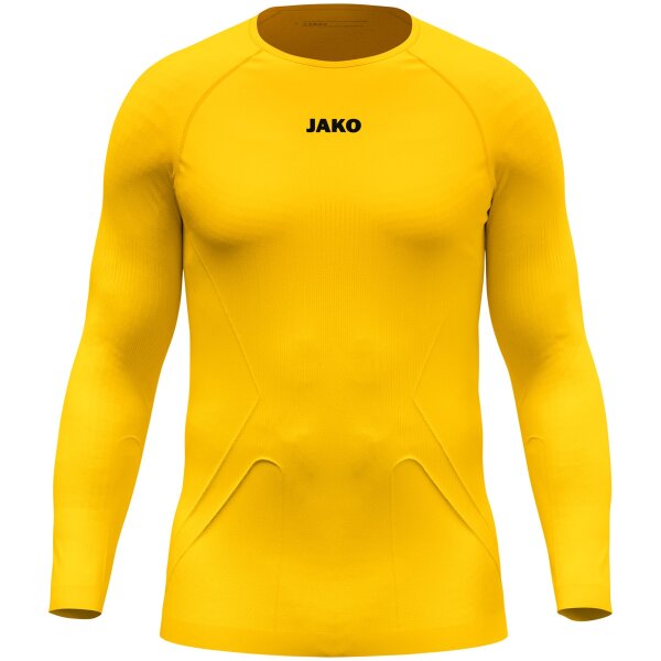 Jako Longsleeve Lightweight Kinder - gelb