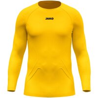 Jako Longsleeve Lightweight Kinder - gelb