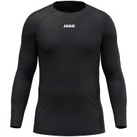 Jako Longsleeve Lightweight Kinder - schwarz
