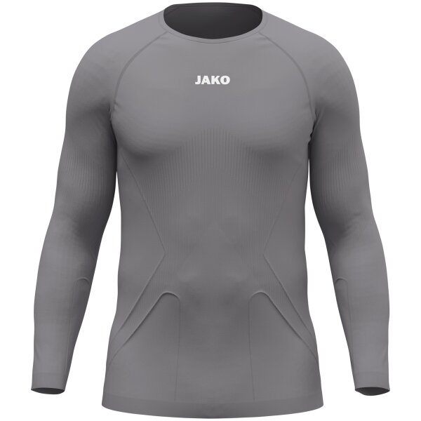 Jako Longsleeve Lightweight - grau