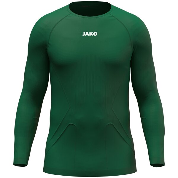 Jako Longsleeve Lightweight Kinder - dunkelgrün