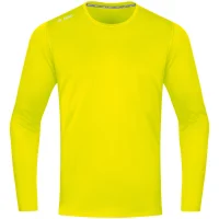 Jako Longsleeve Run 2.0 - neongelb