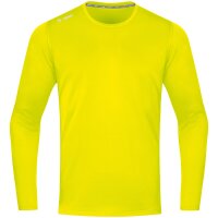 Jako Longsleeve Run 2.0 - neongelb