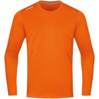 Jako Longsleeve Run 2.0 Kinder - neonorange