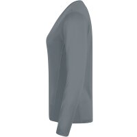 Jako Longsleeve Run 2.0 Kinder - steingrau