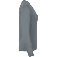 Jako Longsleeve Run 2.0 Kinder - steingrau