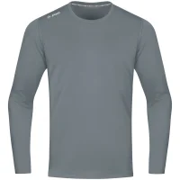 Jako Longsleeve Run 2.0 - steingrau