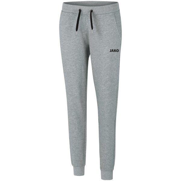 Jako Jogginghose Base mit Bündchen - hellgrau meliert