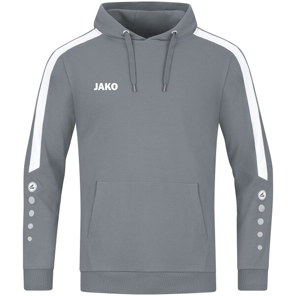 Jako Kapuzensweat Power - steingrau