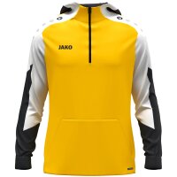 Jako Zip Hoodie Dynamic Kinder - gelb/weiß/schwarz