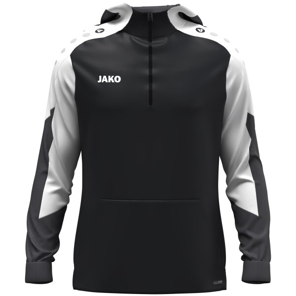 Jako Zip Hoodie Dynamic Kinder - schwarz/weiß/anthrazit