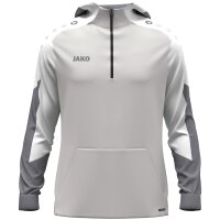 Jako Zip Hoodie Dynamic Kinder - hellgrau/weiß/grau