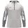 Jako Zip Hoodie Dynamic Kinder - hellgrau/weiß/grau