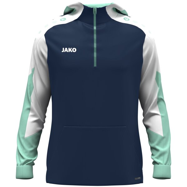 Jako Zip Hoodie Dynamic Kinder - marine/weiß/minze