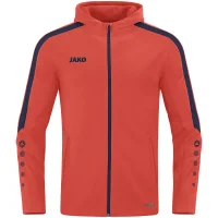 Jako Kapuzenjacke Power - flame/marine