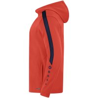 Jako Kapuzenjacke Power - flame/marine