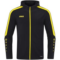 Jako Kapuzenjacke Power - schwarz/citro