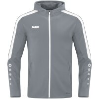 Jako Kapuzenjacke Power - steingrau