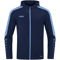 Jako Kapuzenjacke Power - marine/skyblue