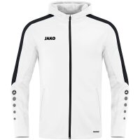 Jako Kapuzenjacke Power Kinder - weiß