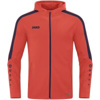 Jako Kapuzenjacke Power Kinder - flame/marine