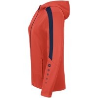 Jako Kapuzenjacke Power Kinder - flame/marine