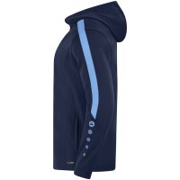 Jako Kapuzenjacke Power Kinder - marine/skyblue