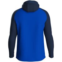 Jako Kapuzenjacke Iconic - royal/marine