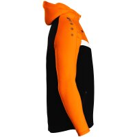 Jako Kapuzenjacke Iconic - schwarz/neonorange