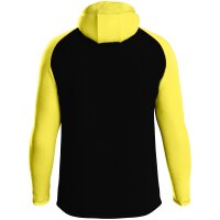 Jako Kapuzenjacke Iconic - schwarz/soft yellow