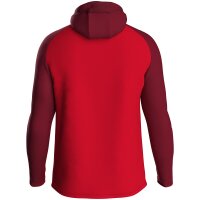 Jako Kapuzenjacke Iconic Kinder - rot/weinrot