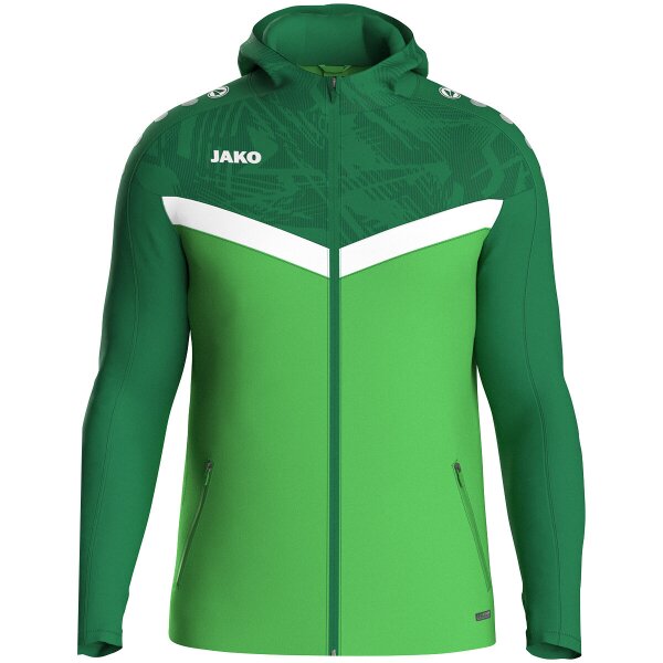 Jako Kapuzenjacke Iconic Kinder - soft green/sportgrün