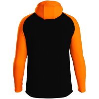 Jako Kapuzenjacke Iconic Kinder - schwarz/neonorange