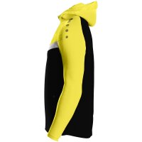 Jako Kapuzenjacke Iconic Kinder - schwarz/soft yellow