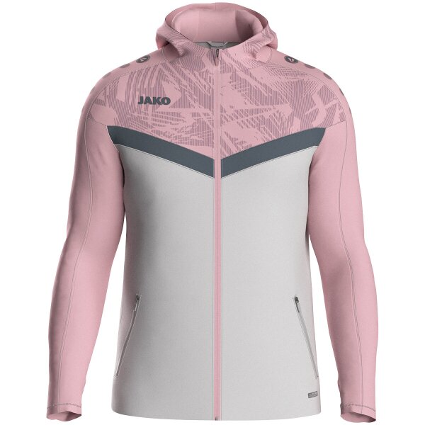 Jako Kapuzenjacke Iconic Kinder - soft grey/dusky pink/anthra light