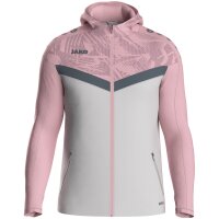 Jako Kapuzenjacke Iconic Kinder - soft grey/dusky...