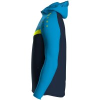 Jako Kapuzenjacke Iconic Kinder - marine/Jako blau/neongelb