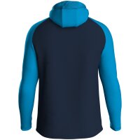 Jako Kapuzenjacke Iconic Kinder - marine/Jako blau/neongelb