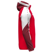 Jako Kapuzenjacke Dynamic Kinder - rot/weiß/dunkelrot