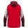 Jako Kapuzenjacke Dynamic Kinder - rot/weiß/dunkelrot