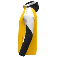Jako Kapuzenjacke Dynamic Kinder - gelb/weiß/schwarz