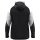 Jako Kapuzenjacke Dynamic Kinder - schwarz/weiß/anthrazit